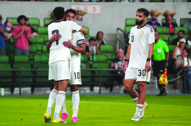 Saudi score three past Puerto Rico